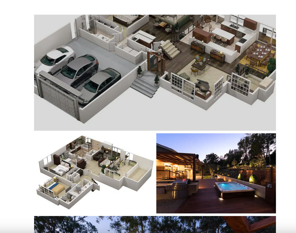 Where to place your floor plan images in your gallery